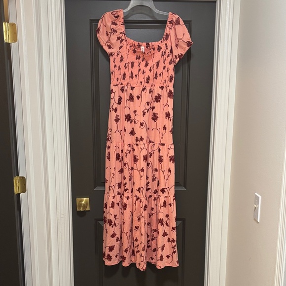 Daily Practice Anthropologie smocked dress S - Picture 3 of 7